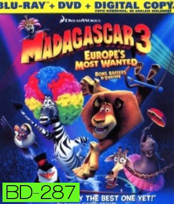 Madagascar 3 Europe's Most Wanted มาดากัสการ์ 3 ข้ามป่าไปซ่าส์ยุโรป