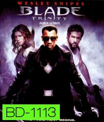 Blade 3: Trinity (2004) อำมหิต พันธุ์อมตะ (ซับหายบางช่วง)