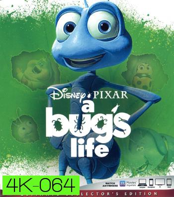 4K - A Bug's Life (1998) ตัวบั๊กส์ หัวใจไม่บั๊กส์ - แผ่นหนัง 4K UHD