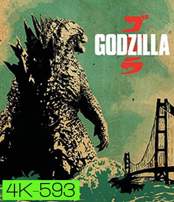 4K - Godzilla (2014) ก็อตซิลล่า - แผ่นหนัง 4K UHD