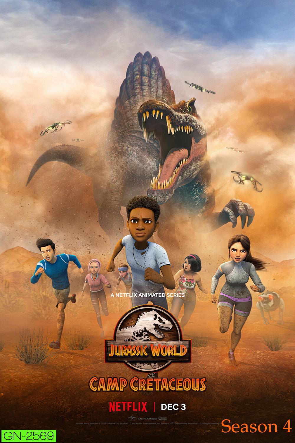 Jurassic World Camp Cretaceous Season 4 ( 2021) จูราสสิค เวิลด์ ค่ายครีเทเชียส ปี 4 (11 ตอน)