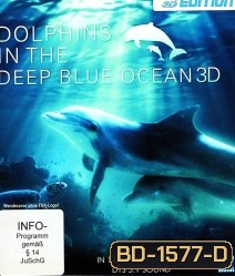 Dolphins in the Deep Blue Ocean 3D