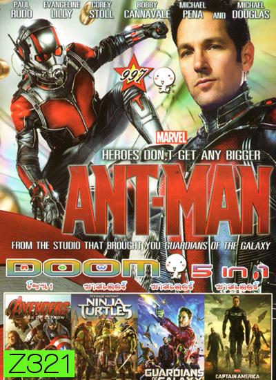 Ant Man มนุษย์มดมหากาฬ , Avengers Age of Ultron , Teenage Mutant Ninja Turtles เต่านินจา , Guardians of the Galaxy รวมพันธุ์นักสู้พิทักษ์จักรวาล , CAPTAIN AMERICA THE WINTER SOLDIER VOL.997