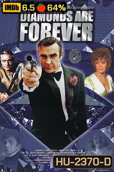 เพชรพยัคฆราช 007 (Diamonds Are Forever) 1971 - [James Bond 007]