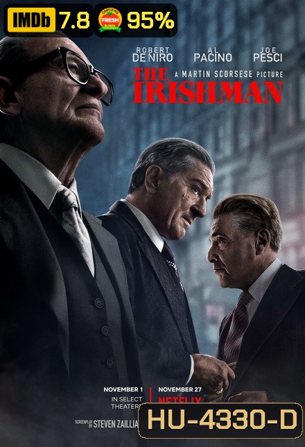 The Irishman 2019 คนใหญ่ไอริช