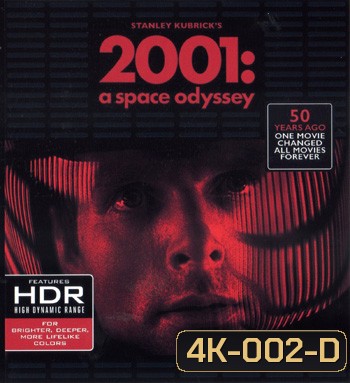 4K - 2001: A Space Odyssey (1968) - แผ่นหนัง 4K UHD