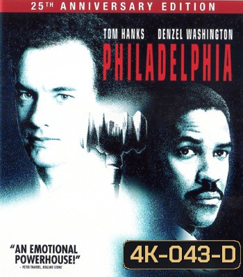 4K - Philadelphia (1993) - แผ่นหนัง 4K UHD
