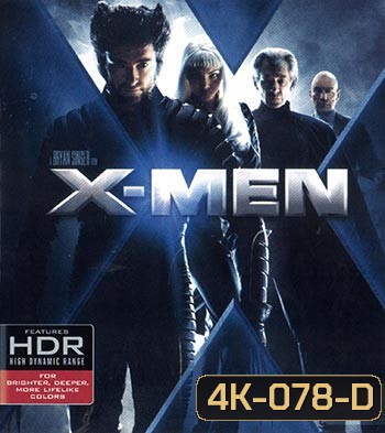 4K - X-Men (2000) - แผ่นหนัง 4K UHD