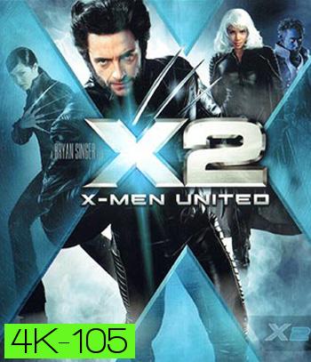4K - X-Men 2 (2003) - แผ่นหนัง 4K UHD