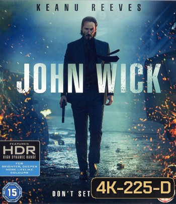 4K - John Wick (2014) จอห์นวิค แรงกว่านรก - แผ่นหนัง 4K UHD