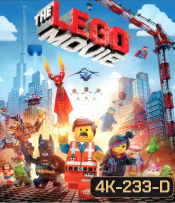 4K - The Lego Movie (2014) เดอะเลโก้ มูฟวี่ - แผ่นการ์ตูน 4K UHD