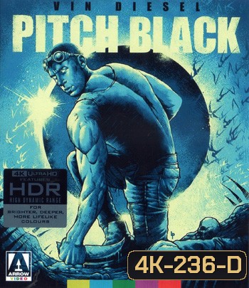 4K - Pitch Black (2000) ฝูงค้างคาวฉลามสยองจักรวาล - แผ่นหนัง 4K UHD