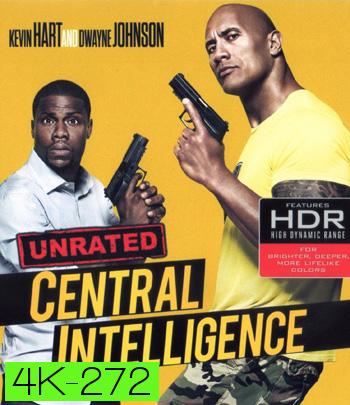 4K - Central Intelligence (2016) คู่สืบ คู่แสบ - แผ่นหนัง 4K UHD