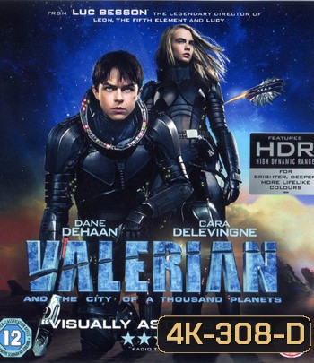 4K - Valerian and the City of a Thousand Planets (2017) วาเลเรียน พลิกจักรวาล - แผ่นหนัง 4K UHD