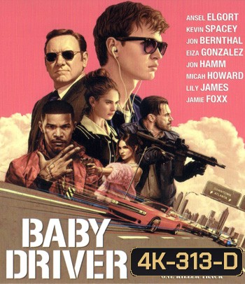 4K - Baby Driver (2017) - แผ่นหนัง 4K UHD