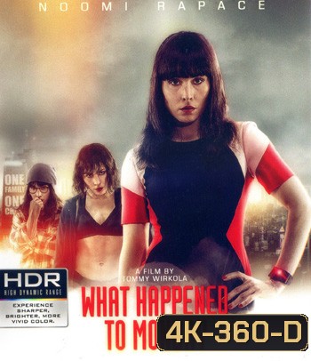 4K - What Happened to Monday (2017) 7 เป็น 7 ตาย - แผ่นหนัง 4K UHD