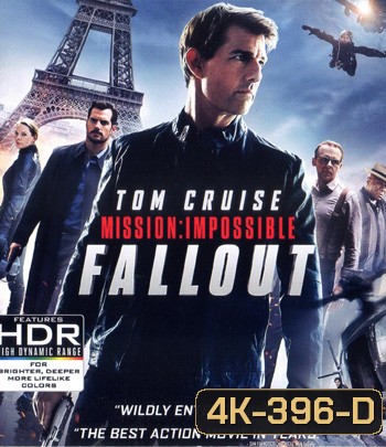 4K - Mission Impossible: Fallout (2018) - แผ่นหนัง 4K UHD