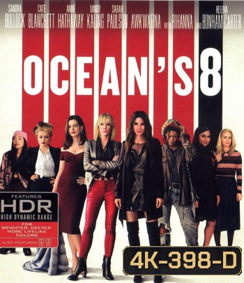 4K - Ocean's Eight (2018) - แผ่นหนัง 4K UHD