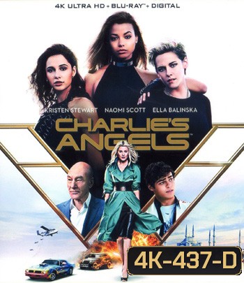 4K - Charlie's Angels (2019) นางฟ้าชาร์ลี - แผ่นหนัง 4K UHD