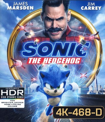 4K - Sonic the Hedgehog (2020) โซนิค เดอะ เฮดจ์ฮ็อก - แผ่นหนัง 4K UHD
