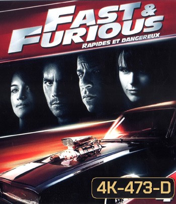4K - Fast & Furious 4 (2009) เร็ว แรงทะลุนรก 4 : ยกทีมซิ่ง แรงทะลุไมล์ - แผ่นหนัง 4K UHD - Fast and Furious 4