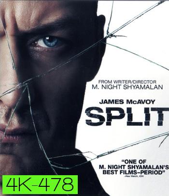 4K - Split (2016) จิตหลุดโลก - แผ่นหนัง 4K UHD