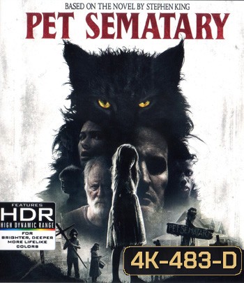4k - Pet Sematary (2019) - แผ่นหนัง 4K UHD