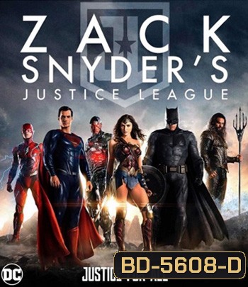 Zack Snyder's Justice League (2021) จัสติซ ลีก ของ แซ็ค สไนเดอร์ (หนัง 4:02:40 นาที) (ภาพ 4:3)