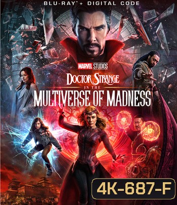 4K - Doctor Strange in the Multiverse of Madness (2022) จอมเวทย์มหากาฬ ในมัลติเวิร์สมหาภัย (IMAX) - แผ่นหนัง 4K UHD
