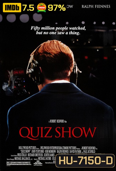 Quiz Show (1994) ควิสโชว์ ล้วงลึกเกมเขย่าประวัติศาสตร์