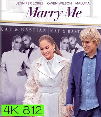 4K -Marry Me (2022) ไปแฟนมีต แต่พีคได้แต่งงาน - แผ่นหนัง 4K UHD