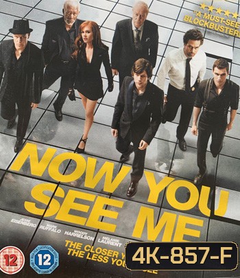 4K - Now You See Me (2013) อาชญากลปล้นโลก - แผ่นหนัง 4K UHD