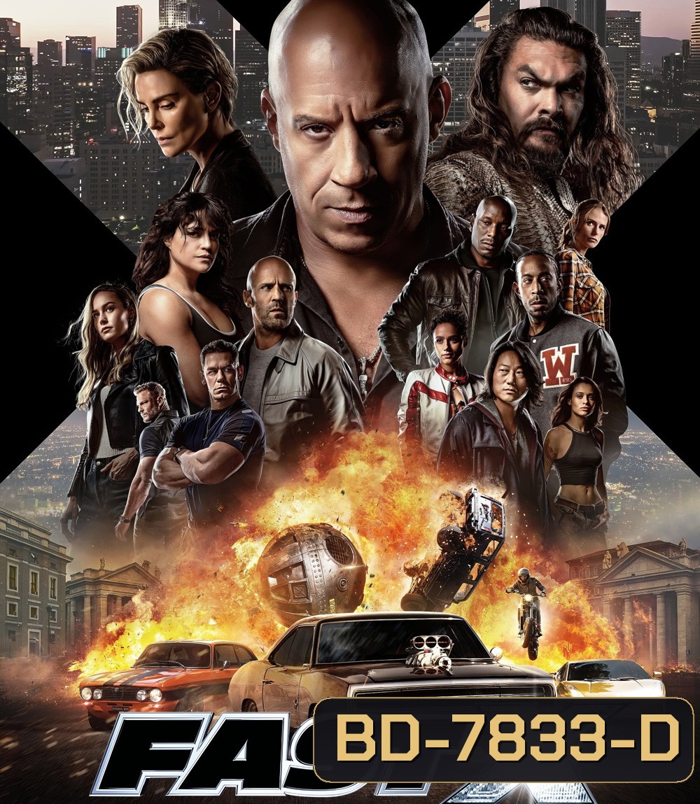 {ภาพมาสเตอร์ } FAST X (2023) เร็ว แรง ทะลุนรก 10 - Fast and Furious 10