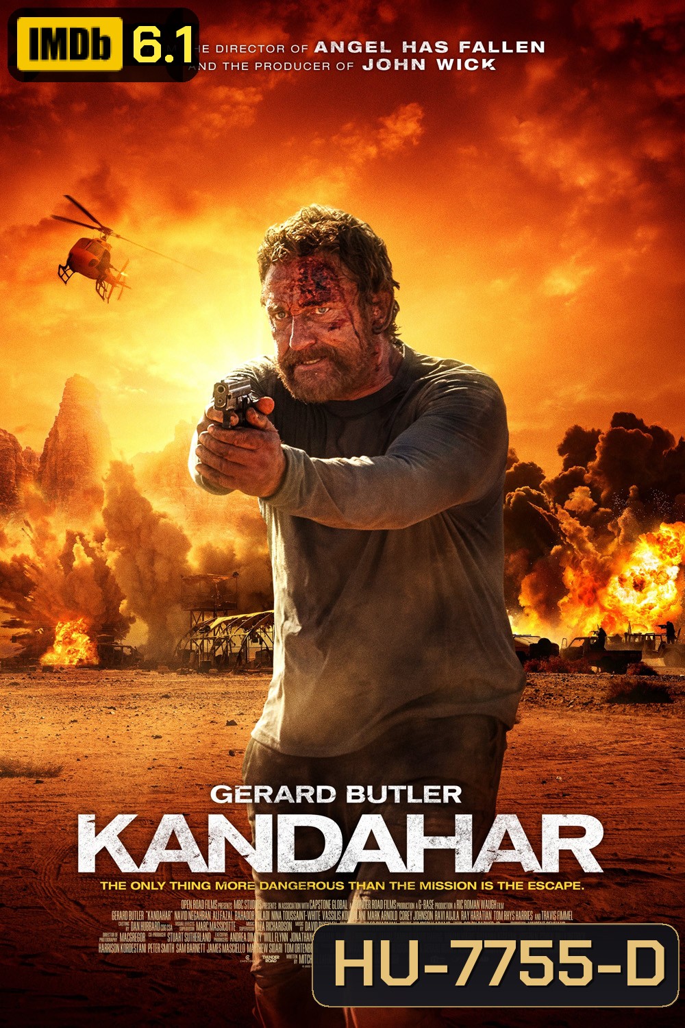 Kandahar (2023) ฝ่าสมรภูมิทรายเดือด