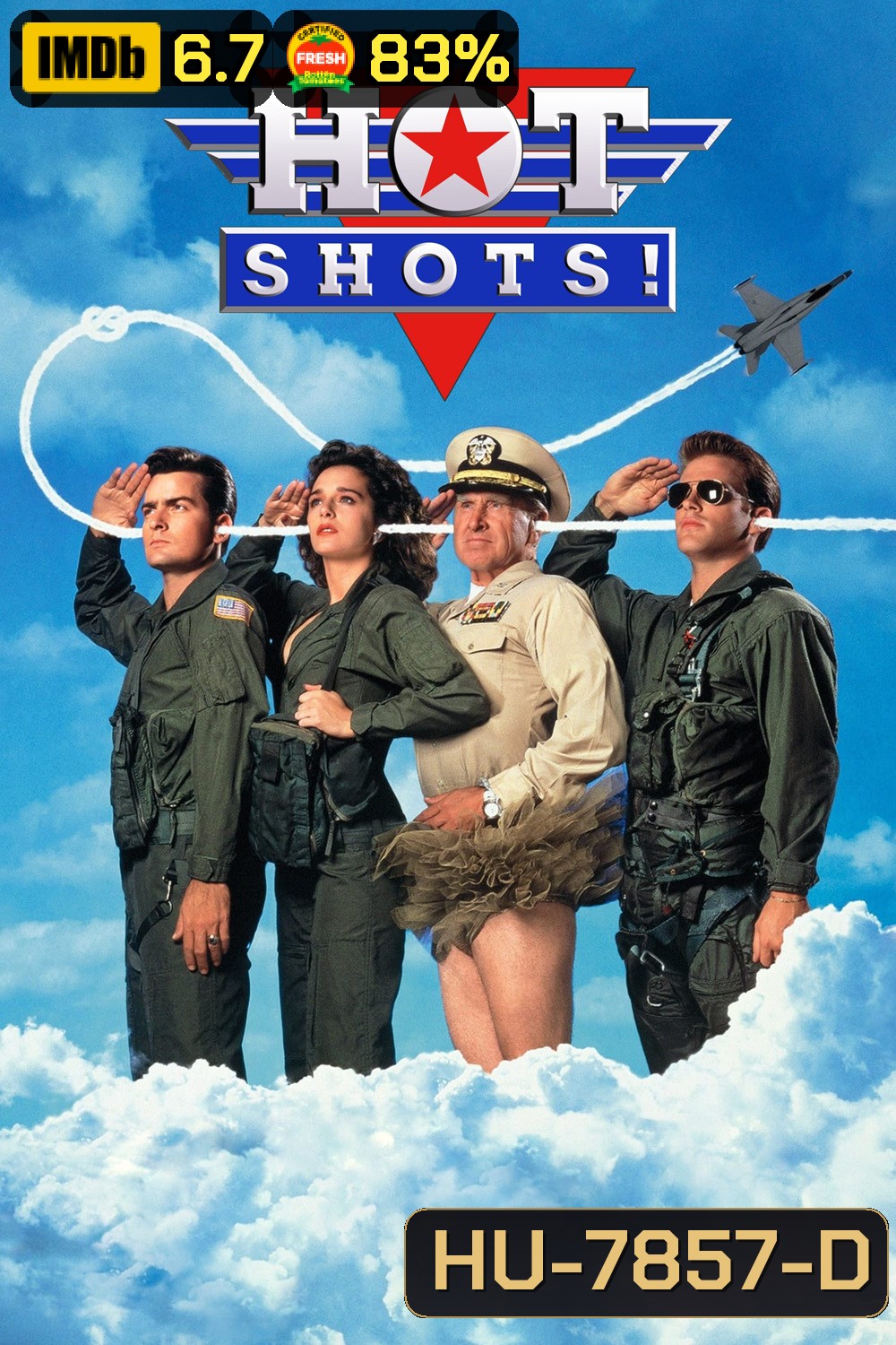 Hot Shots 1 ฮ็อตช็อต 1 เสืออากาศจิตป่วน (1991)