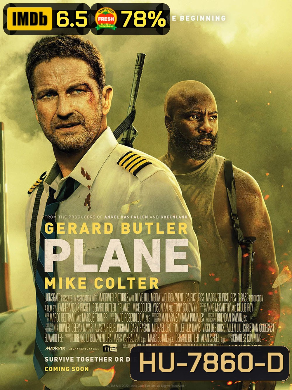 ดิ่งน่านฟ้าเดือดเกาะนรก Plane 2023