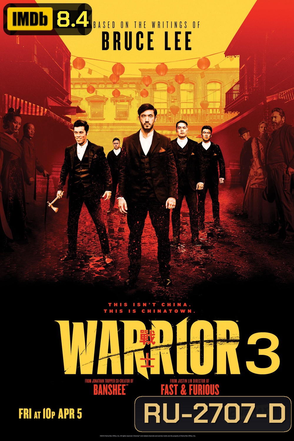Warrior Season 3 (2023) วอร์ริเออร์ ปี 3 (10 ตอน)