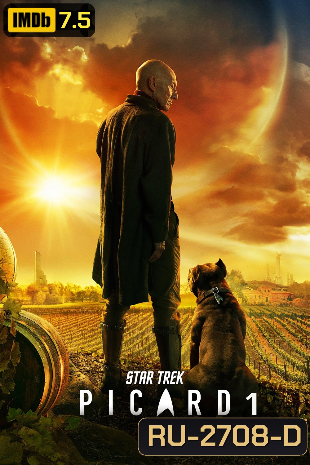 Star Trek Picard Season 1 (2020) สตาร์ เทรค: พิคาร์ด 1 (10 ตอน) ตอน 5 ไม่มีซับอังกฤษ ตอน 8และ 9 ไม่มีซับไทย