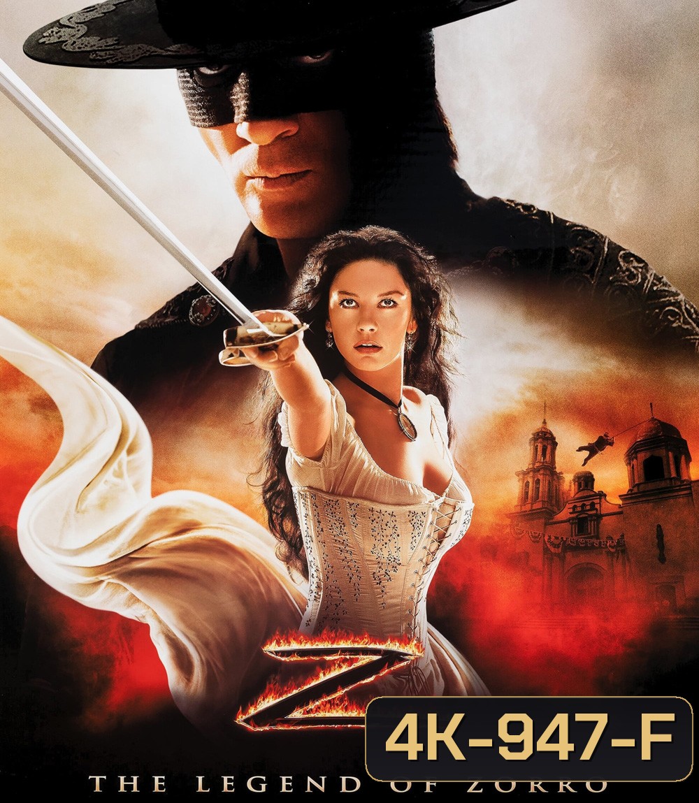 4K - The Legend of Zorro (2005) ศึกตำนานหน้ากากโซโร - แผ่นหนัง 4K UHD