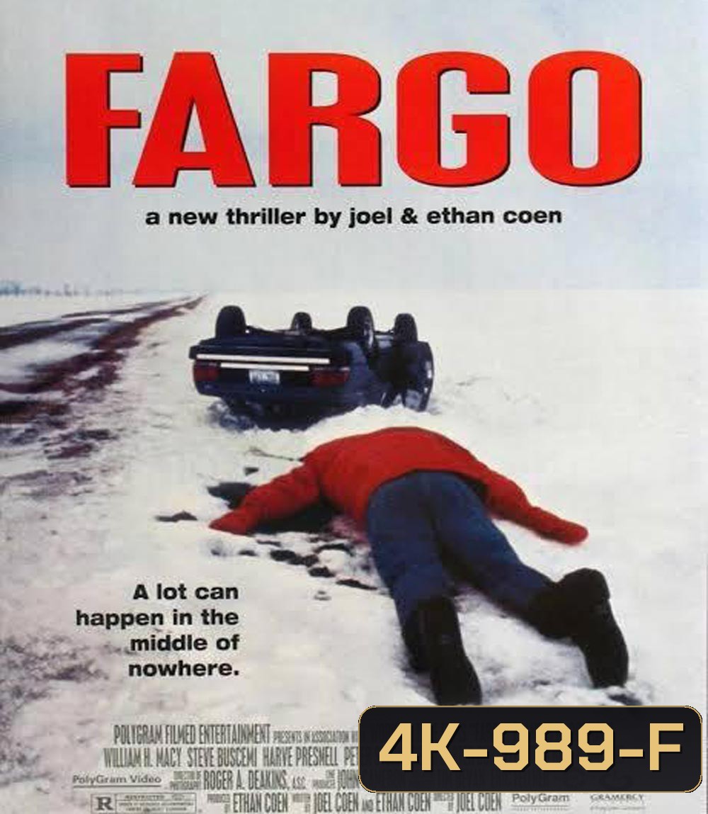 4K - Fargo เงินร้อน (1996) - แผ่นหนัง 4K UHD