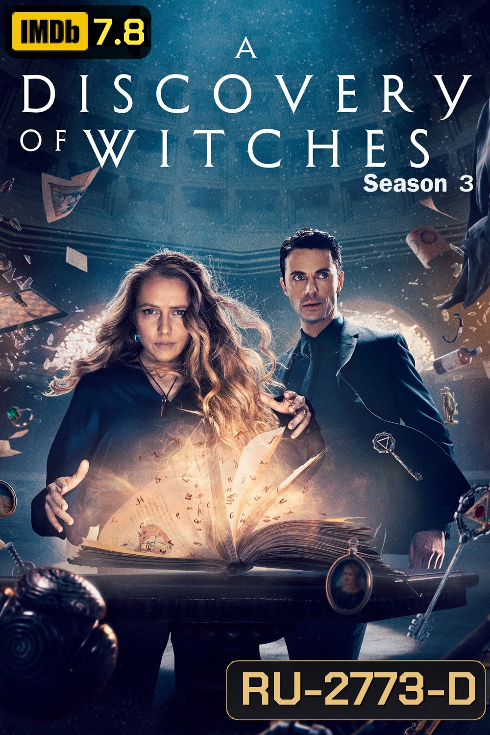 {ไม่มีซับไทย} A Discovery of Witches Season 3 (2022) 7 ตอน
