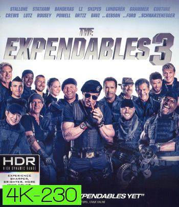 4K - The Expendables 3 (2014) โคตรคนทีมมหากาฬ 3 - แผ่นหนัง 4K UHD