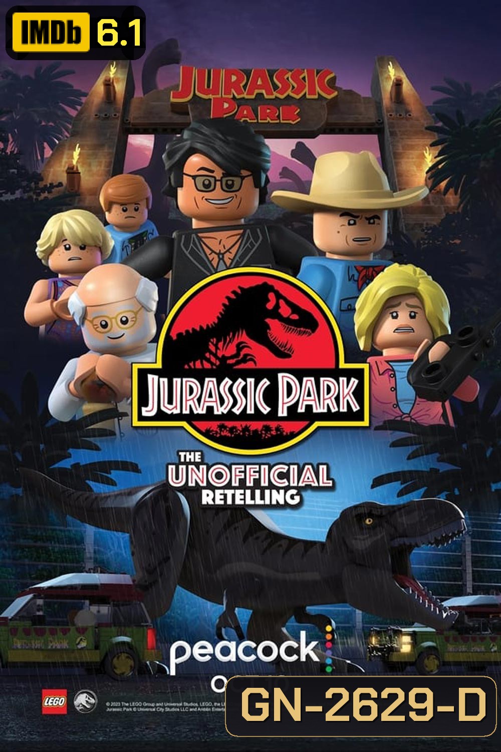 LEGO Jurassic Park The Unofficial Retelling (2023)