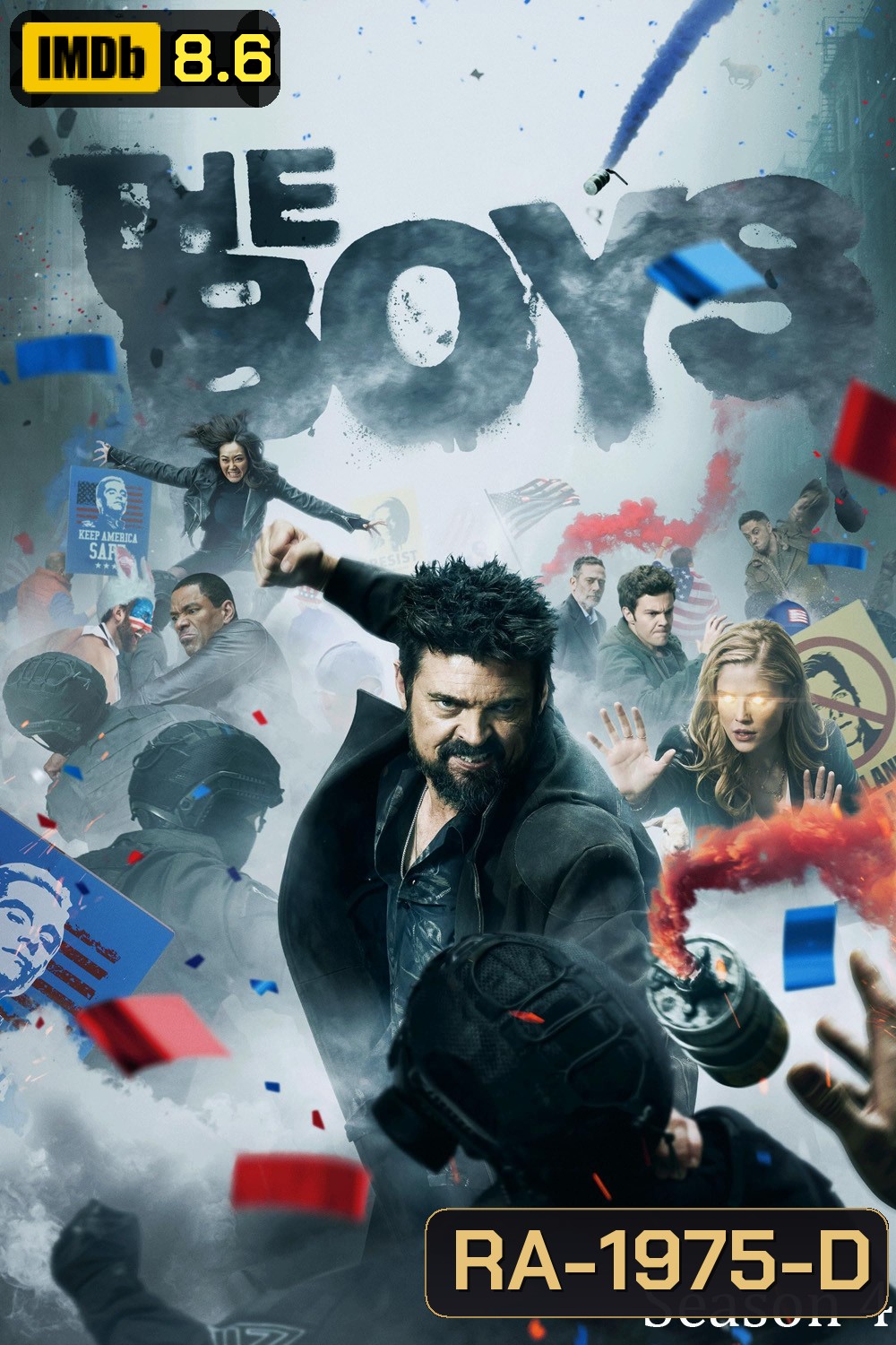 The Boys Season 4 ก๊วนหนุ่มซ่าล่าซูเปอร์ฮีโร่ ปี 4 (2024) 8 ตอน