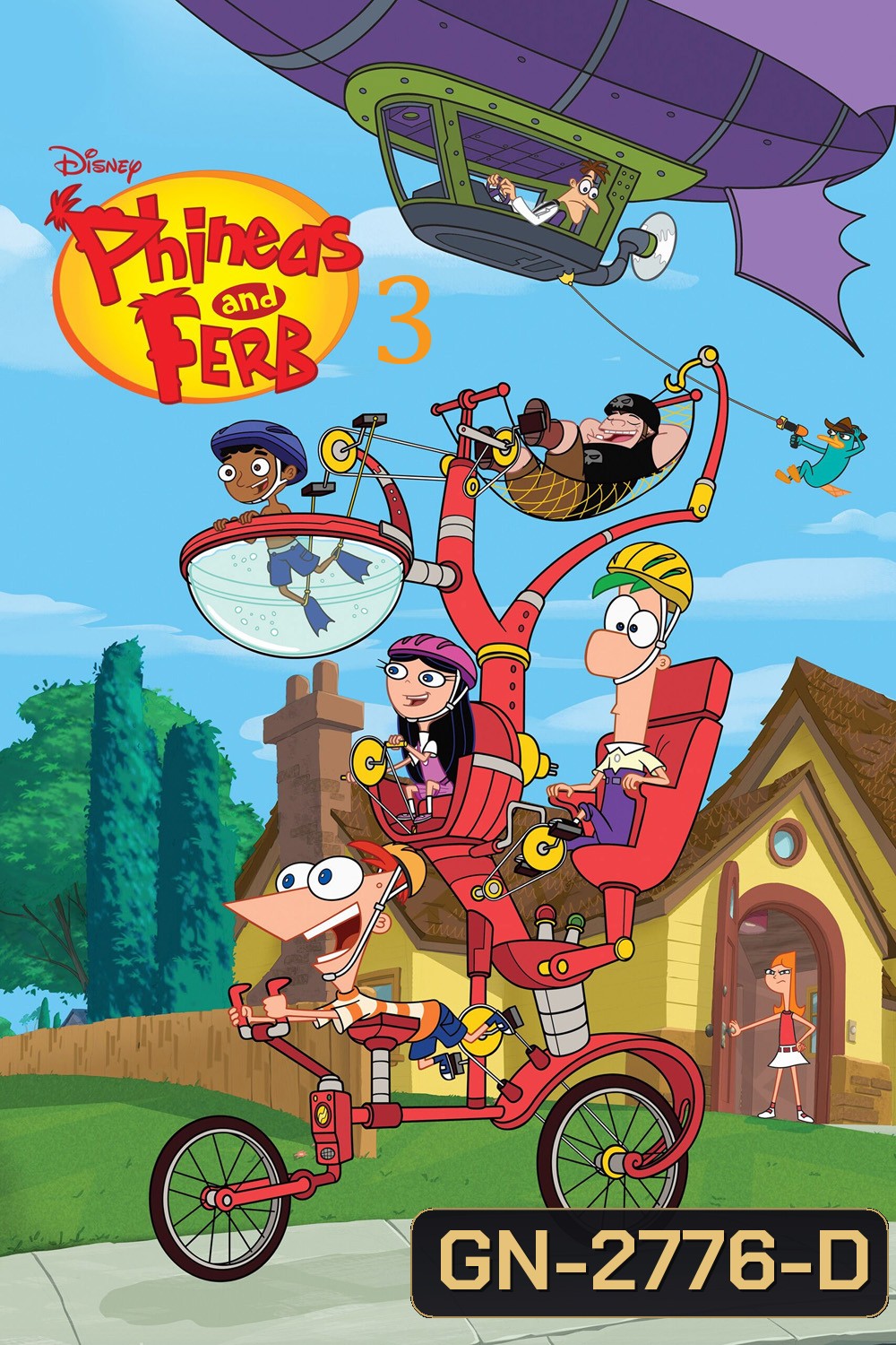 Phineas And Ferb Season 3 (2011) ฟีเนียส กับ เฟิร์บ ซีซั่น 3 (35 ตอนจบ)
